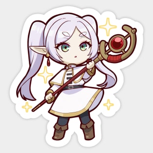 Frieren - Frieren Chibi Sticker